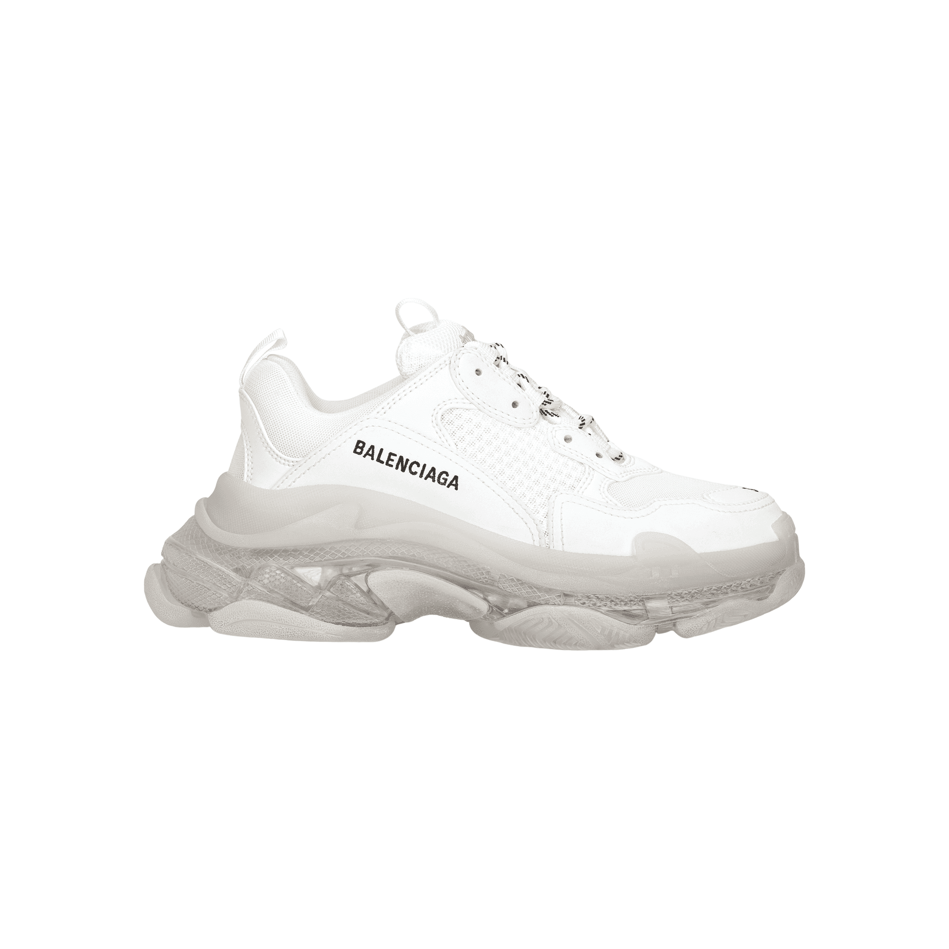 Кроссовки Balenciaga Triple S Clear Sole White - изображение 2