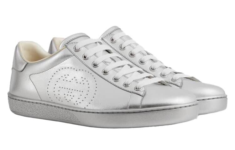 Кроссовки Gucci Ace Silver White - изображение 2