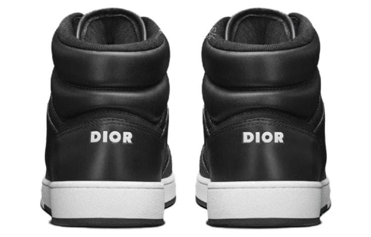 Кроссовки Dior B27 High-Top Black - изображение 5