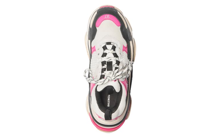Кроссовки Balenciaga Triple S Black White Pink - изображение 5
