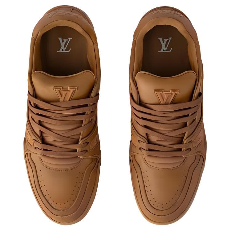Кроссовки Louis Vuitton Trainer Brown - изображение 5