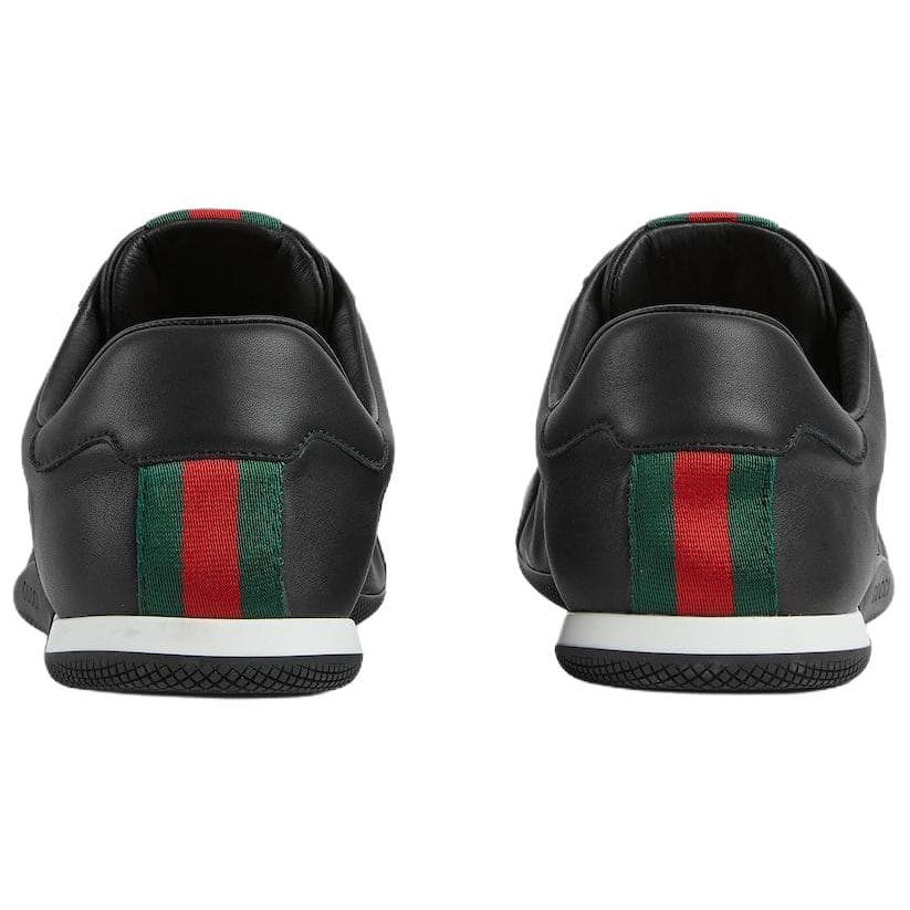 Кроссовки GUCCI Shift Leather Low Sneakers Black - изображение 5