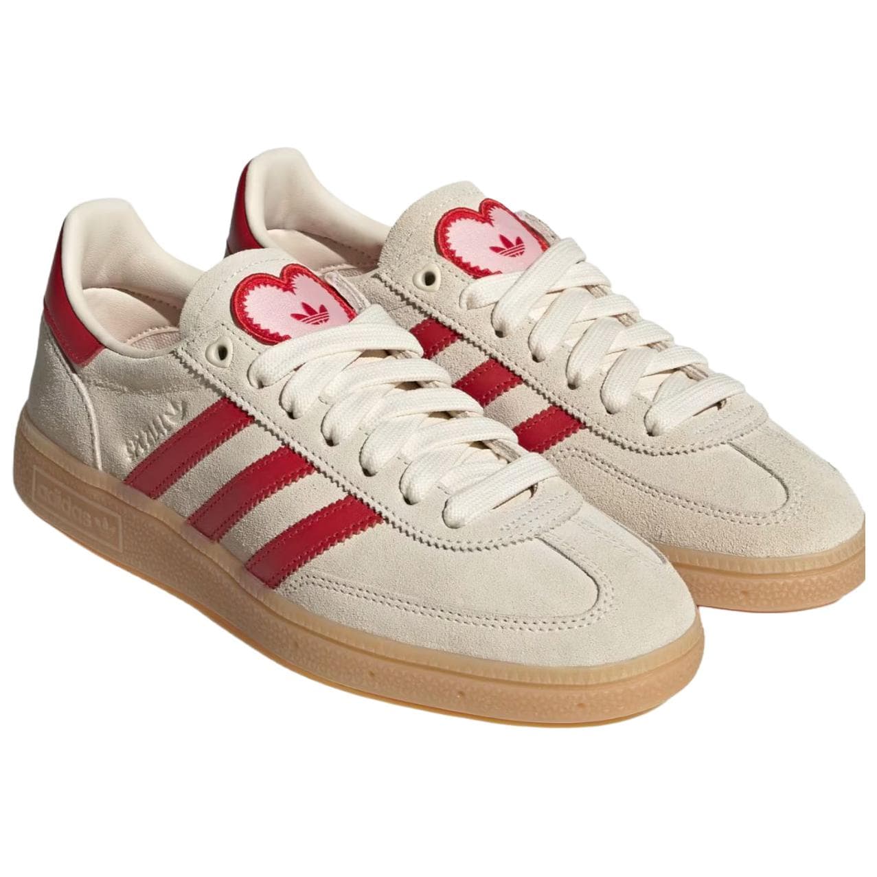 Кроссовки Adidas Originals HANDBALL SPEZIAL Износостойкие немецкие армейские кроссовки Женские Бежевые - изображение 3