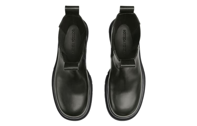 Ботинки челси Bottega Veneta Lug Chelsea Boots Dark Green - изображение 4