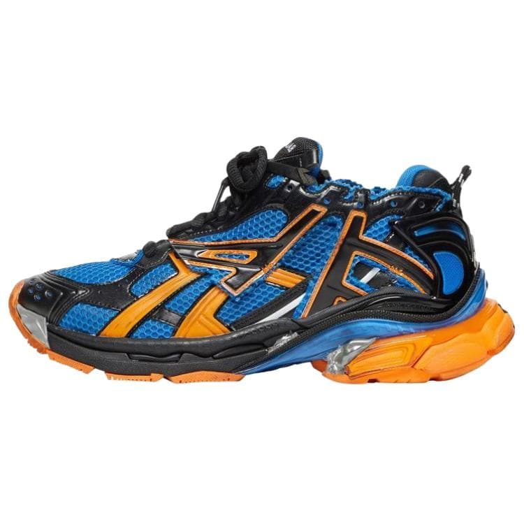 Кроссовки Balenciaga Runner Low Top Sneakers Black Blue Orange - изображение 1