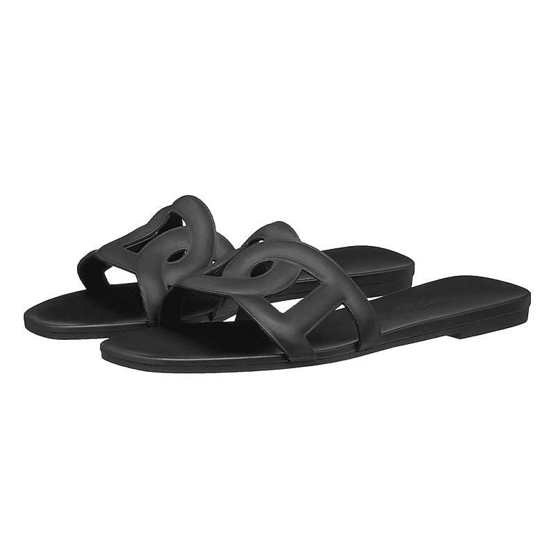 Сандалии Hermes Aloha Black - изображение 3