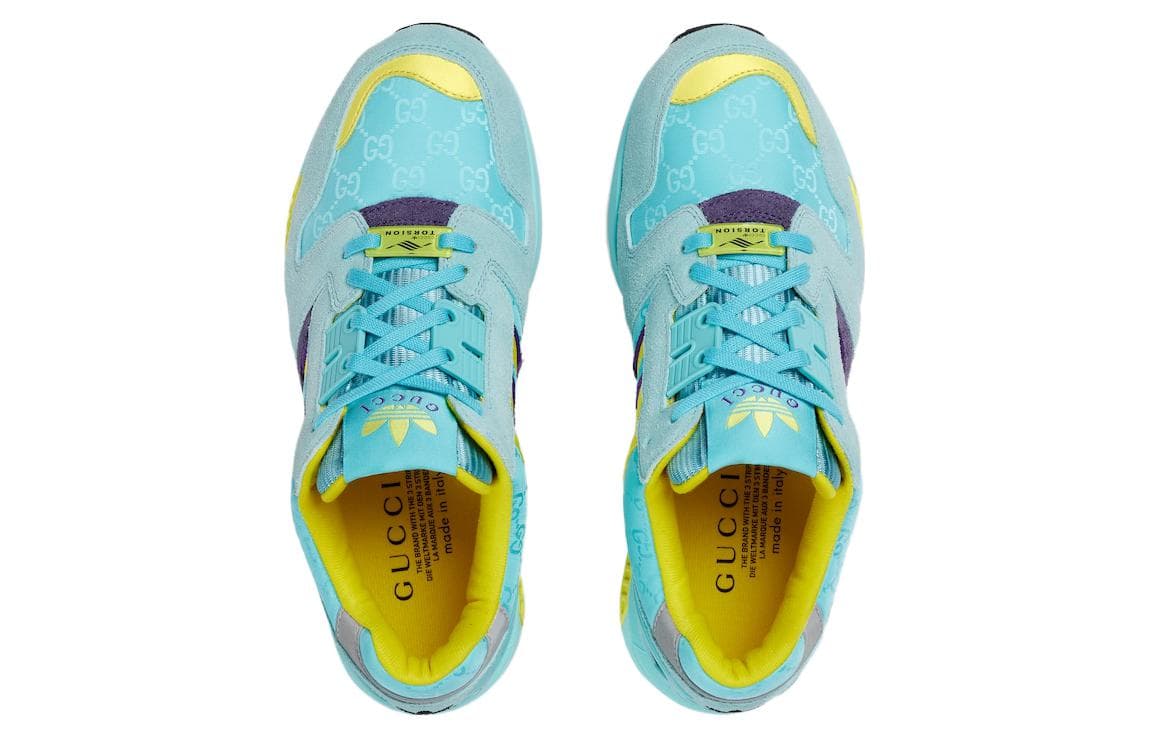 Кроссовки adidas originals x GUCCI ZX 8000 GG - изображение 4
