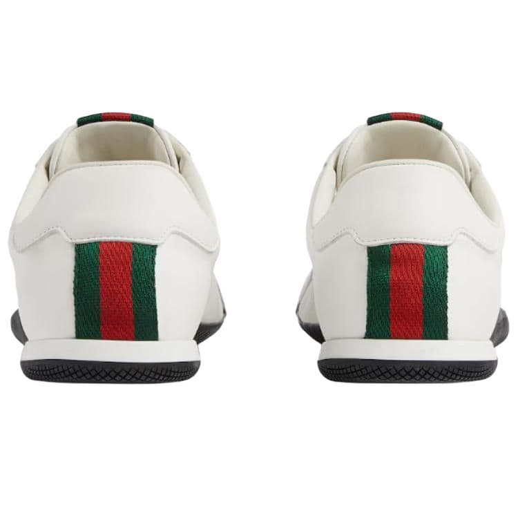 Кроссовки GUCCI Shift Lace-Up Low Sneakers White - изображение 6