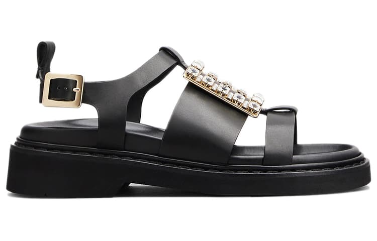 Шлёпанцы Roger Vivier Viv' Rangers Strass - изображение 2