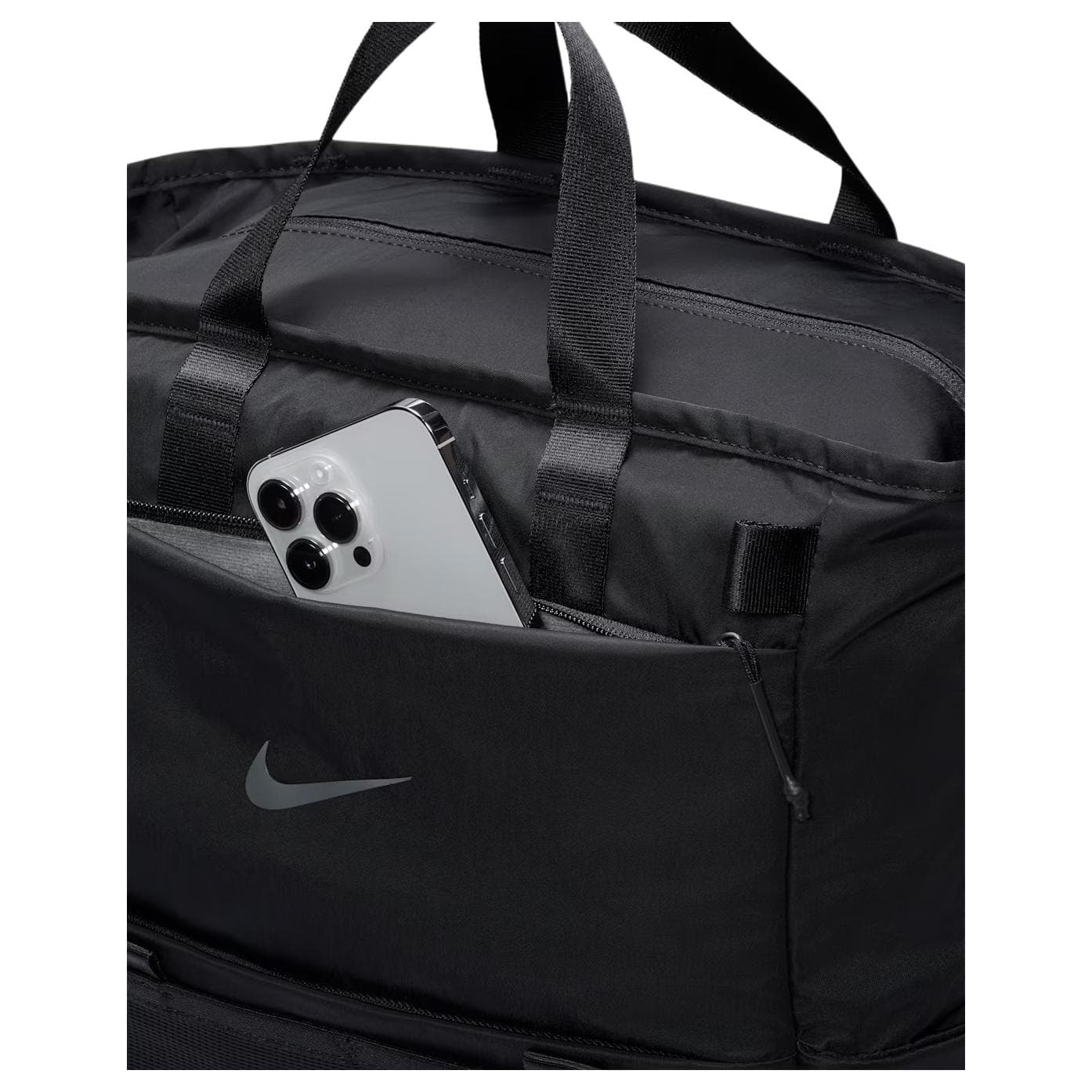 Рюкзак Nike Ткань Carry Рюкзак Средний Унисекс Черный и Угольный Черный - изображение 10