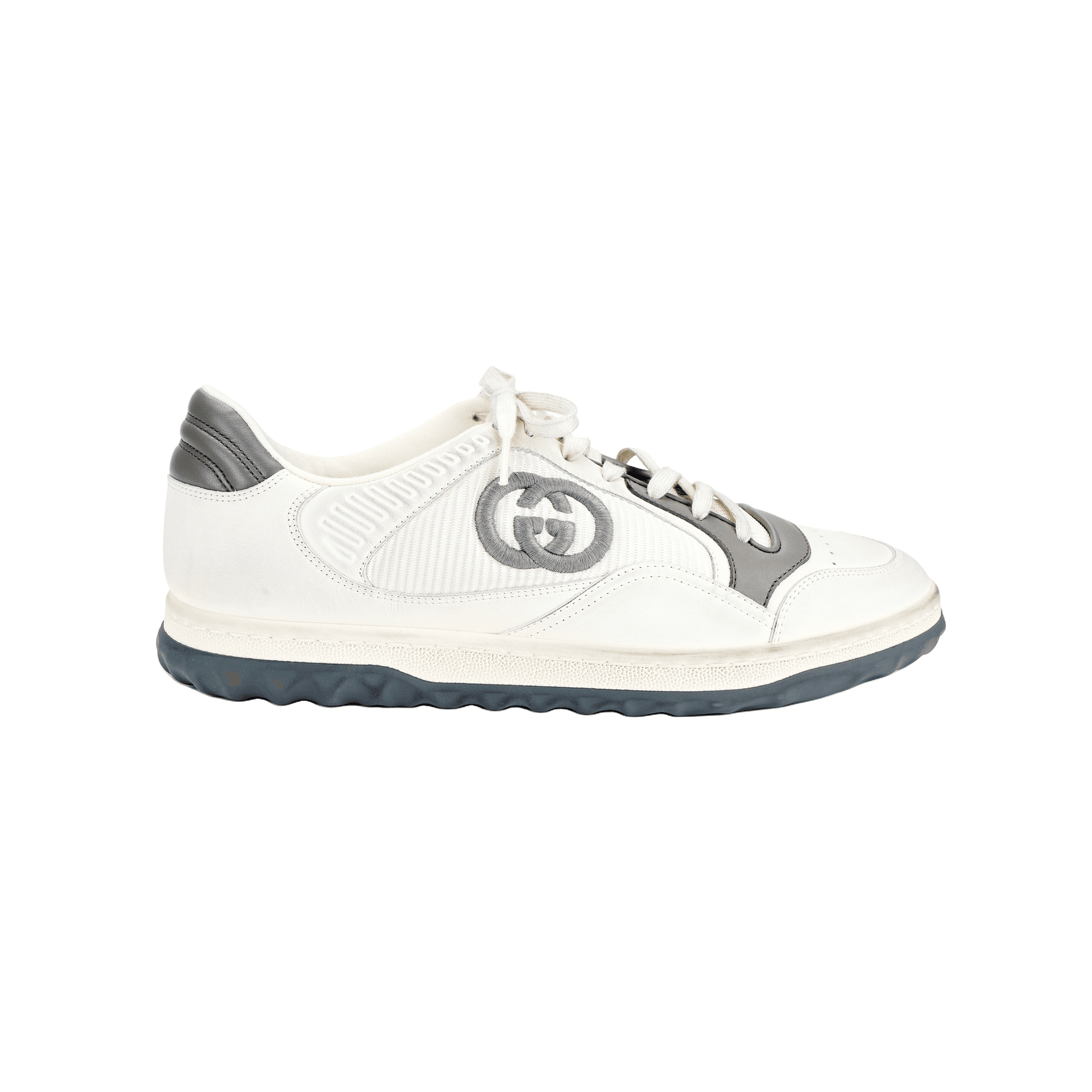 Кроссовки Gucci Low Top Sneakers White Distressed - изображение 2