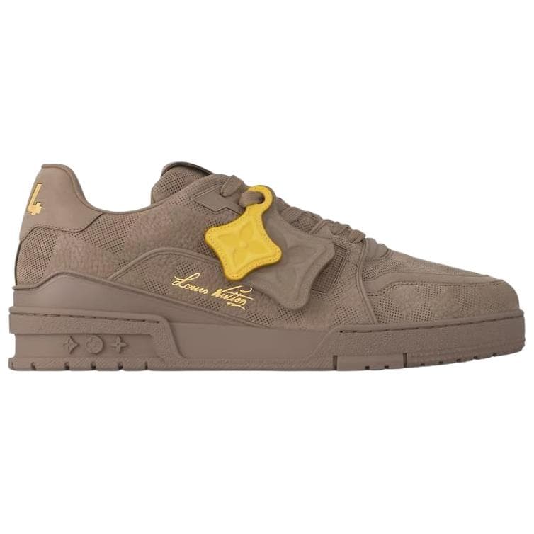 Кроссовки LOUIS VUITTON Trainer Brown - изображение 2