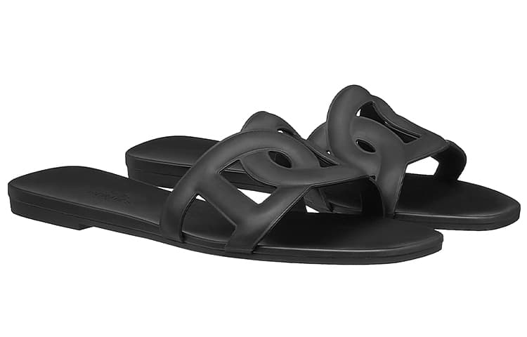 Сандалии Hermes Aloha Black - изображение 4