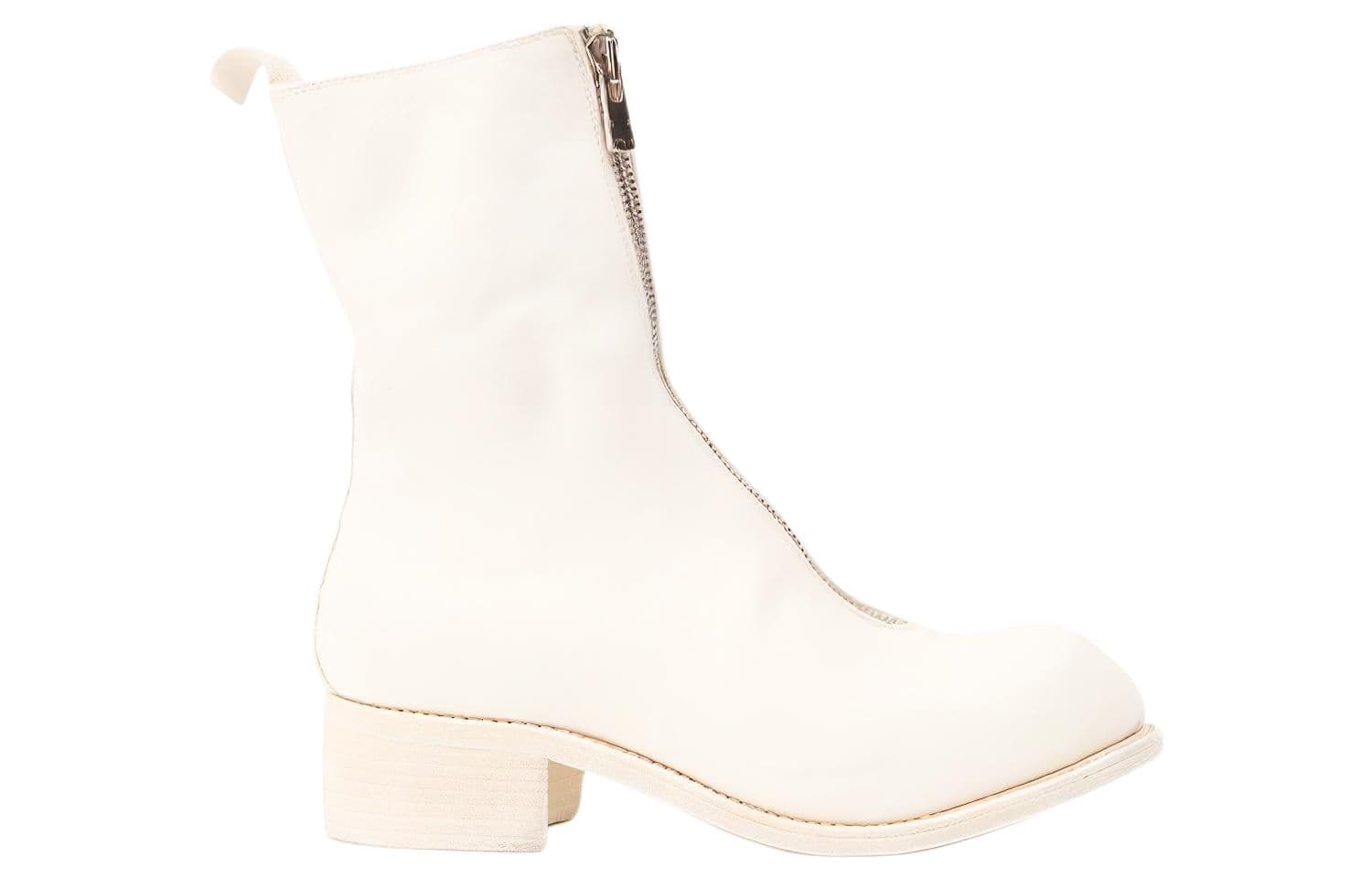 Сапоги GUIDI Front Zip Ankle Boot White - изображение 2