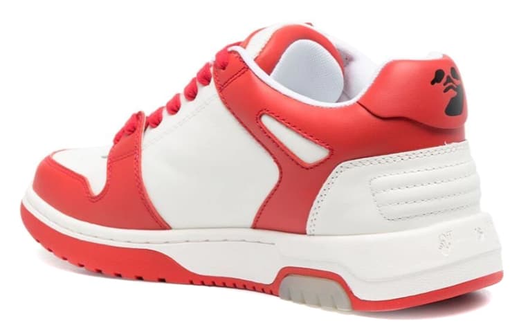 Кроссовки OFF-WHITE Out Of Office Red White - изображение 4