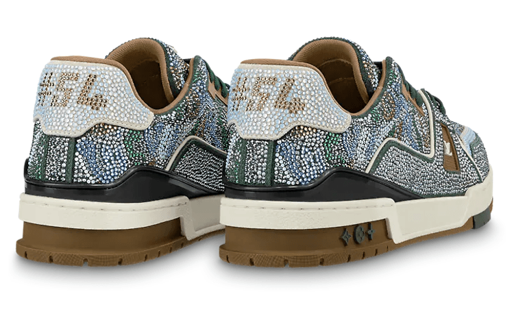 Кроссовки Louis Vuitton Trainer Khaki - изображение 3