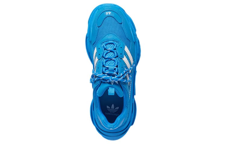 Кроссовки adidas x Balenciaga Triple S Blue - изображение 4