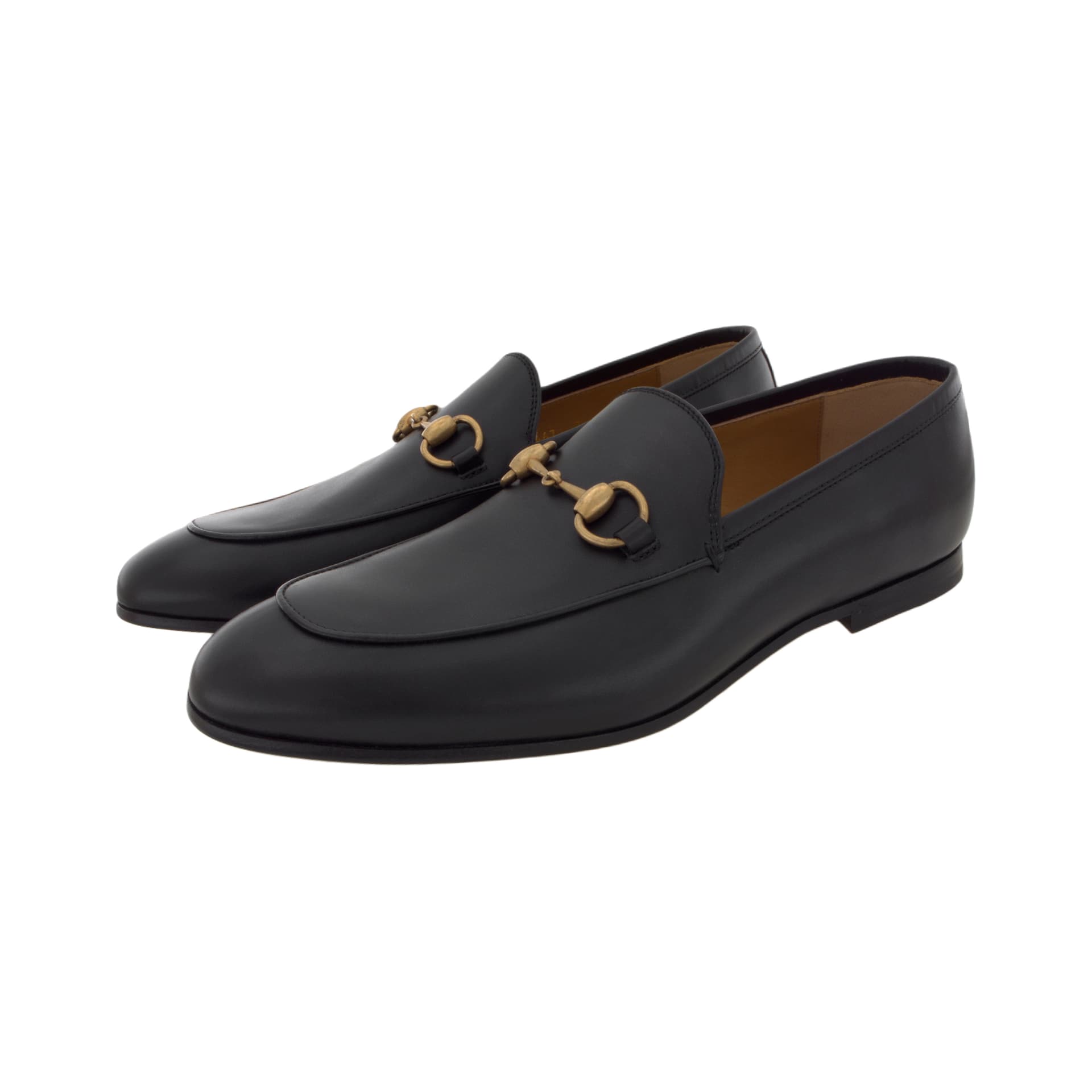Ботинки Gucci Horsebit Loafers Black - изображение 3