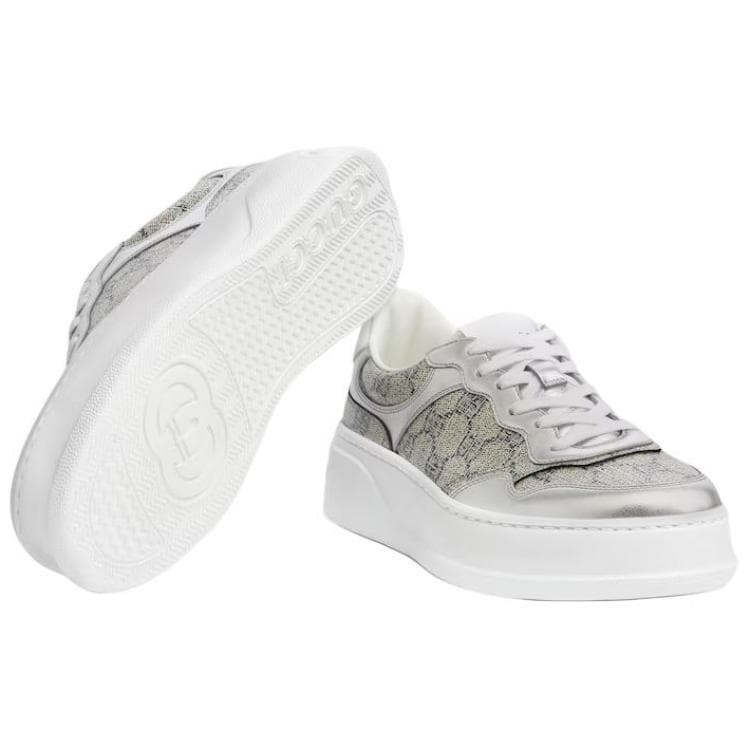 Кроссовки Gucci GG Supreme Silver - изображение 6