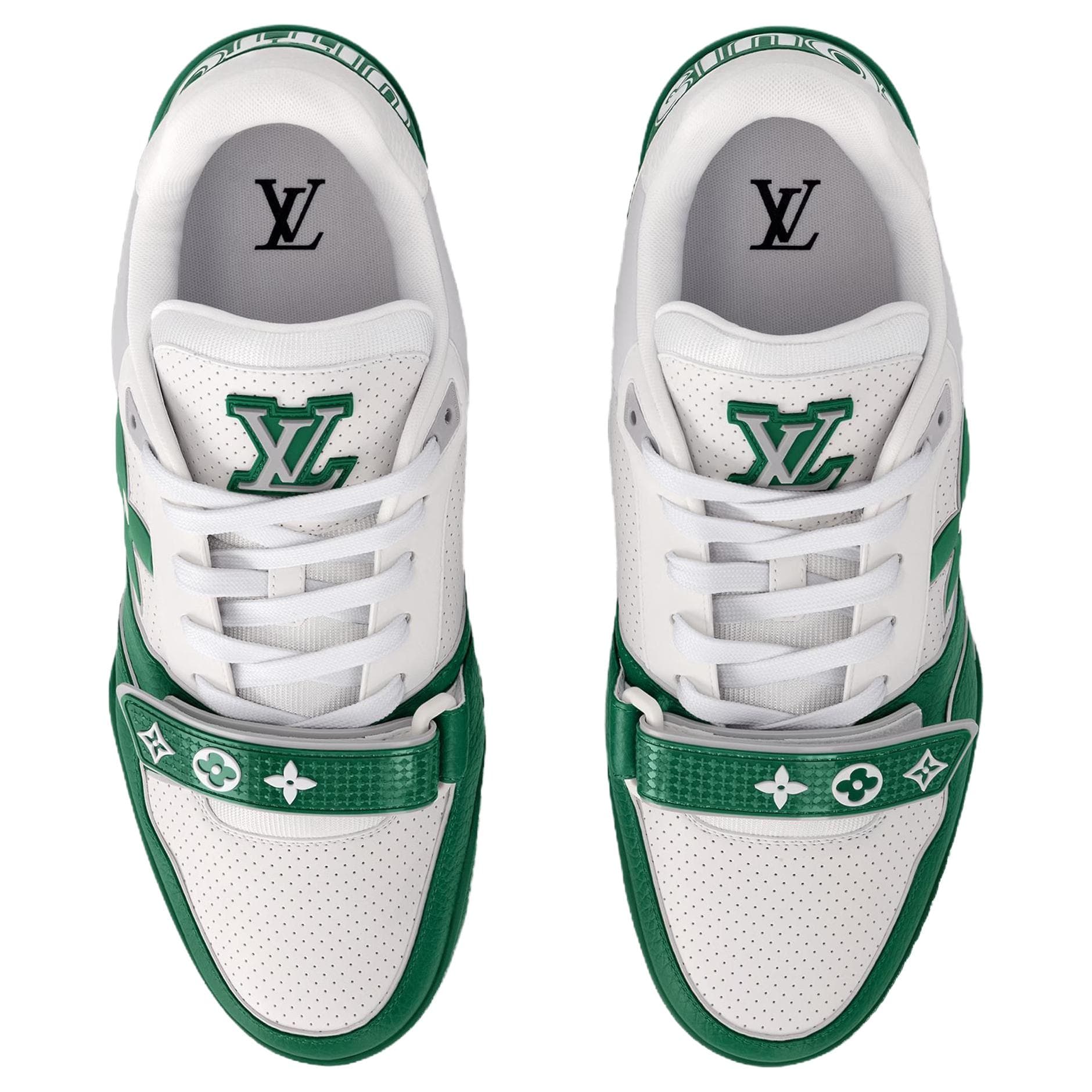 Кроссовки Louis Vuitton Trainer Green - изображение 4