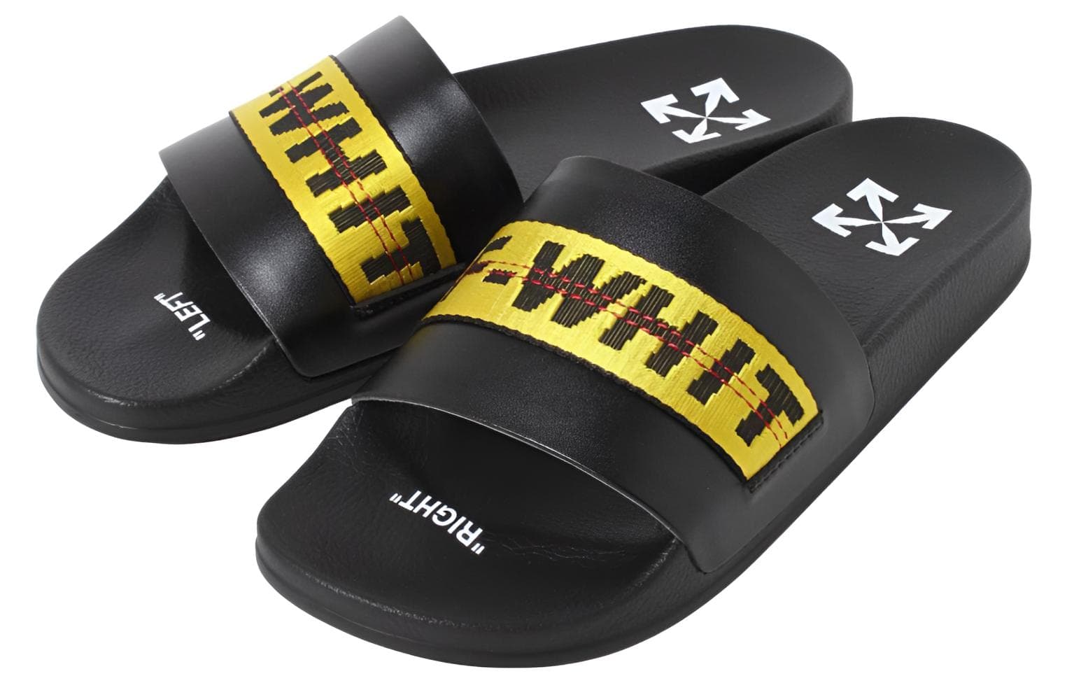Сандалии OFF-WHITE Industrial Logo Print - изображение 3