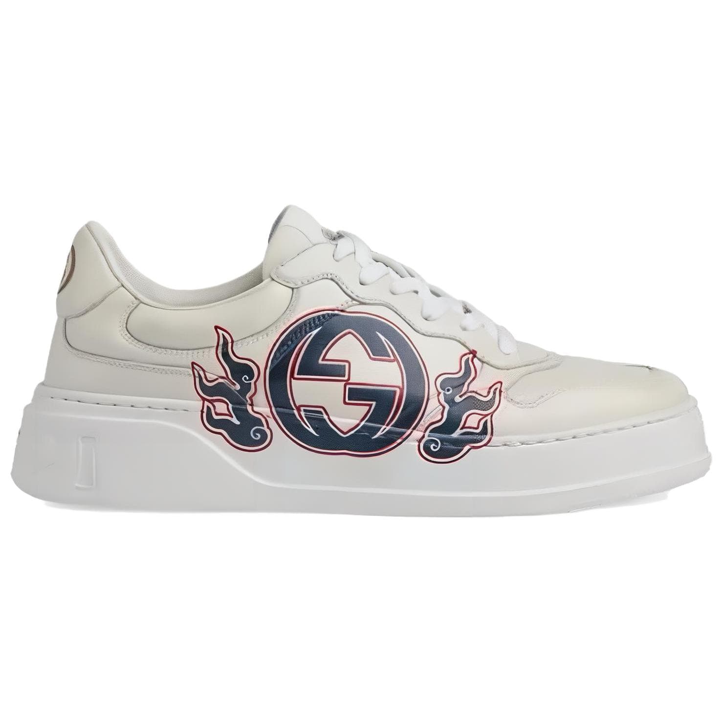 Кроссовки Gucci Low Top Sneakers White - изображение 2