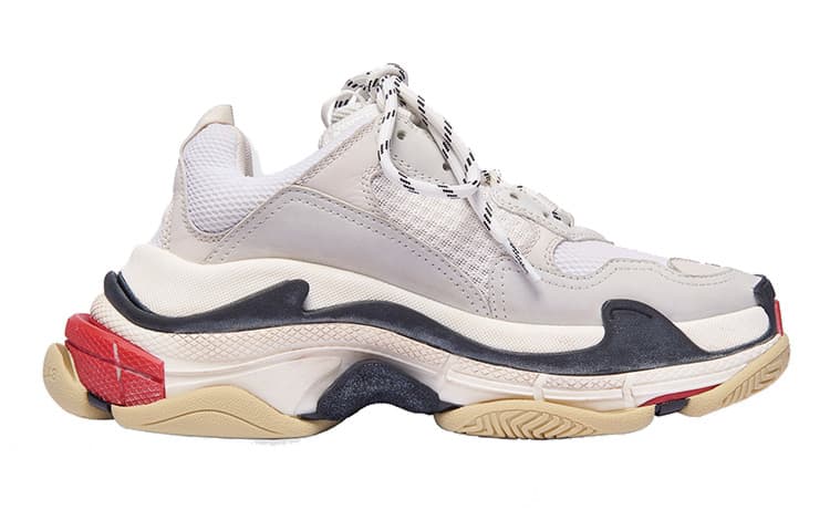 Кроссовки Balenciaga Triple S White Red Black - изображение 2