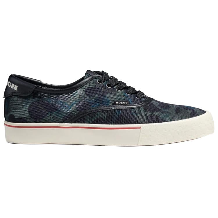 Кроссовки Coach Leather Low Top Sneakers Blue - изображение 2