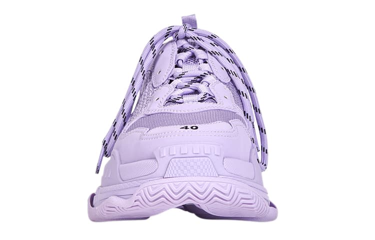 Кроссовки Balenciaga Triple S Purple - изображение 3