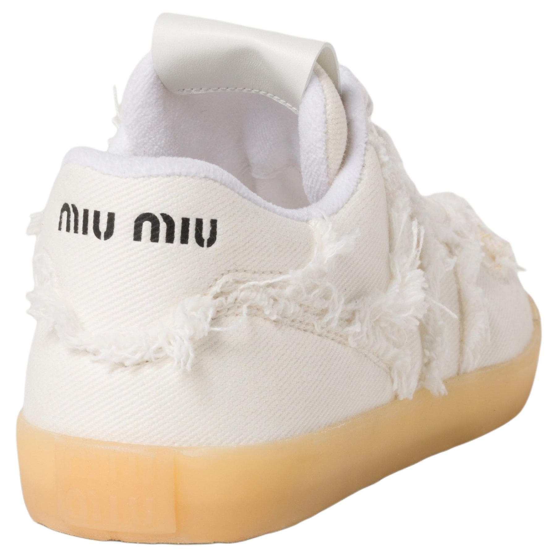 Кеды Miu Miu Low-Top Sneakers White - изображение 5