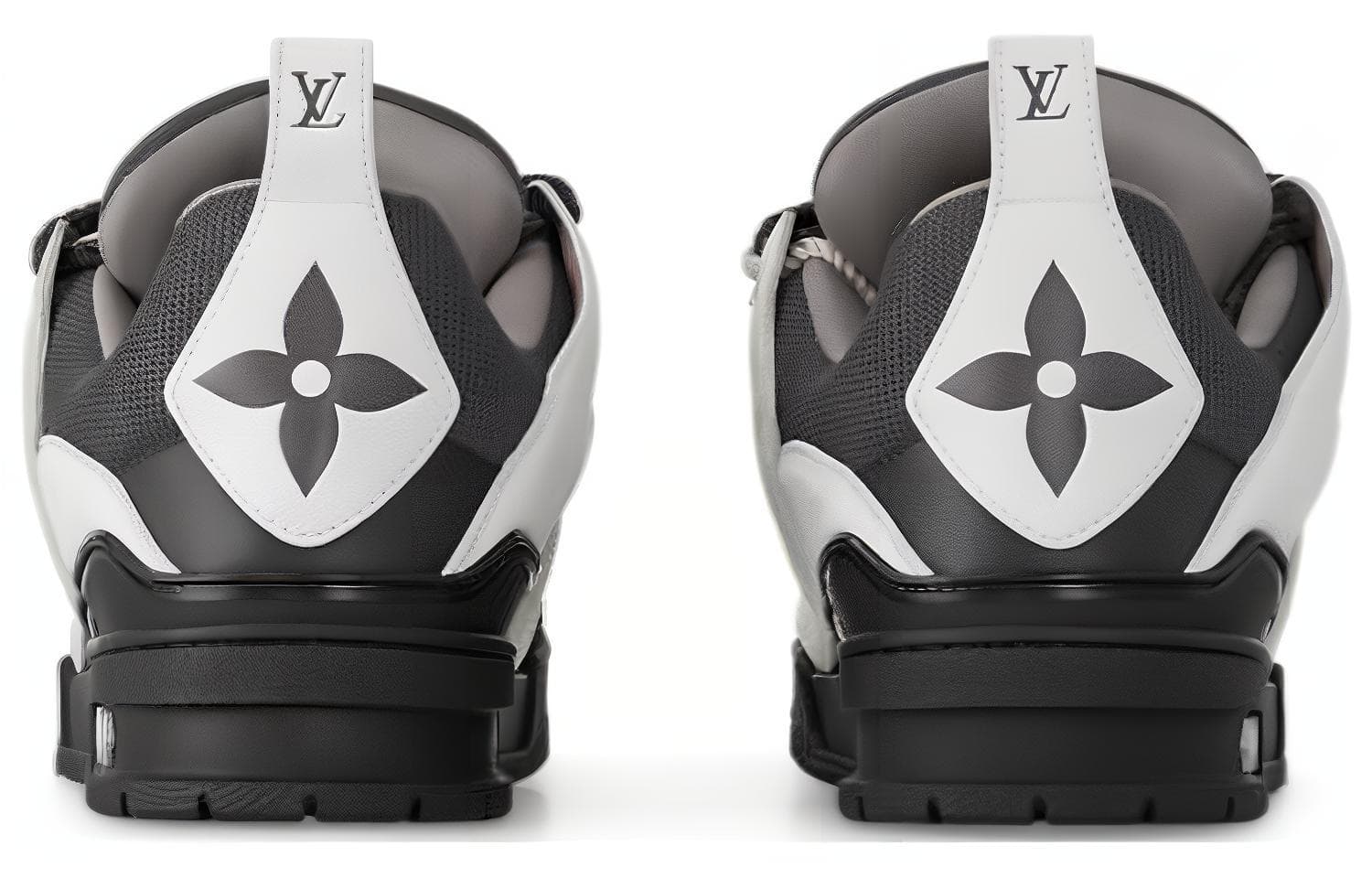 Кроссовки Louis Vuitton Skate Black White - изображение 5
