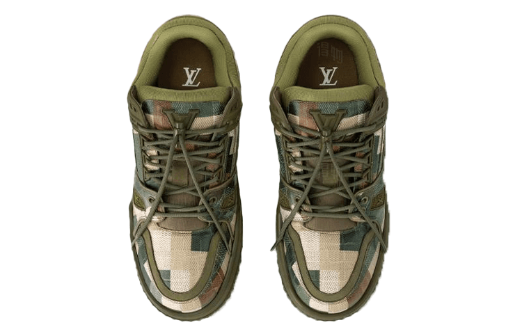 Кроссовки Louis Vuitton Trainer Maxi Green - изображение 3
