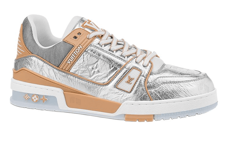 Кроссовки Louis Vuitton Trainer Silver - изображение 2