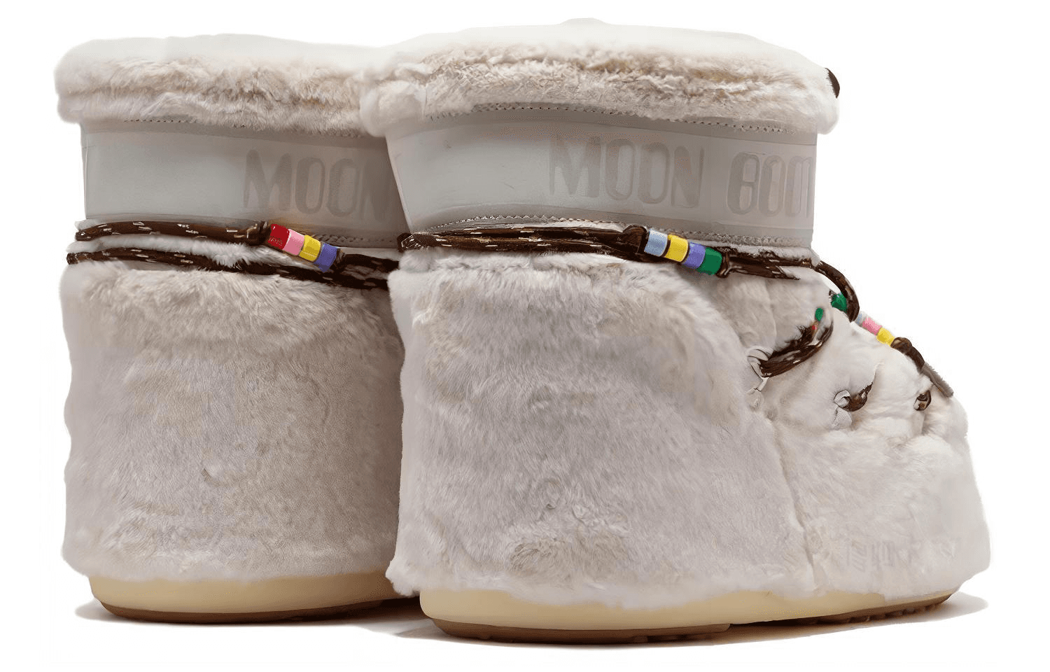 Ботинки зимние Moon Boot Beige Snow Boots - изображение 4