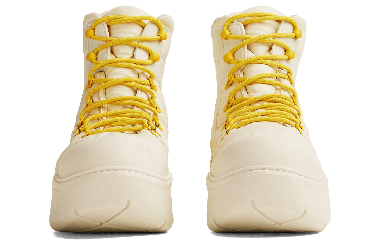 Ботинки уличные Bottega Veneta Puddle Bomber Light Yellow - изображение 4