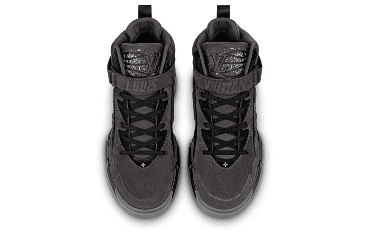 Кроссовки Louis Vuitton Trainer 2 Mid Grey - изображение 4