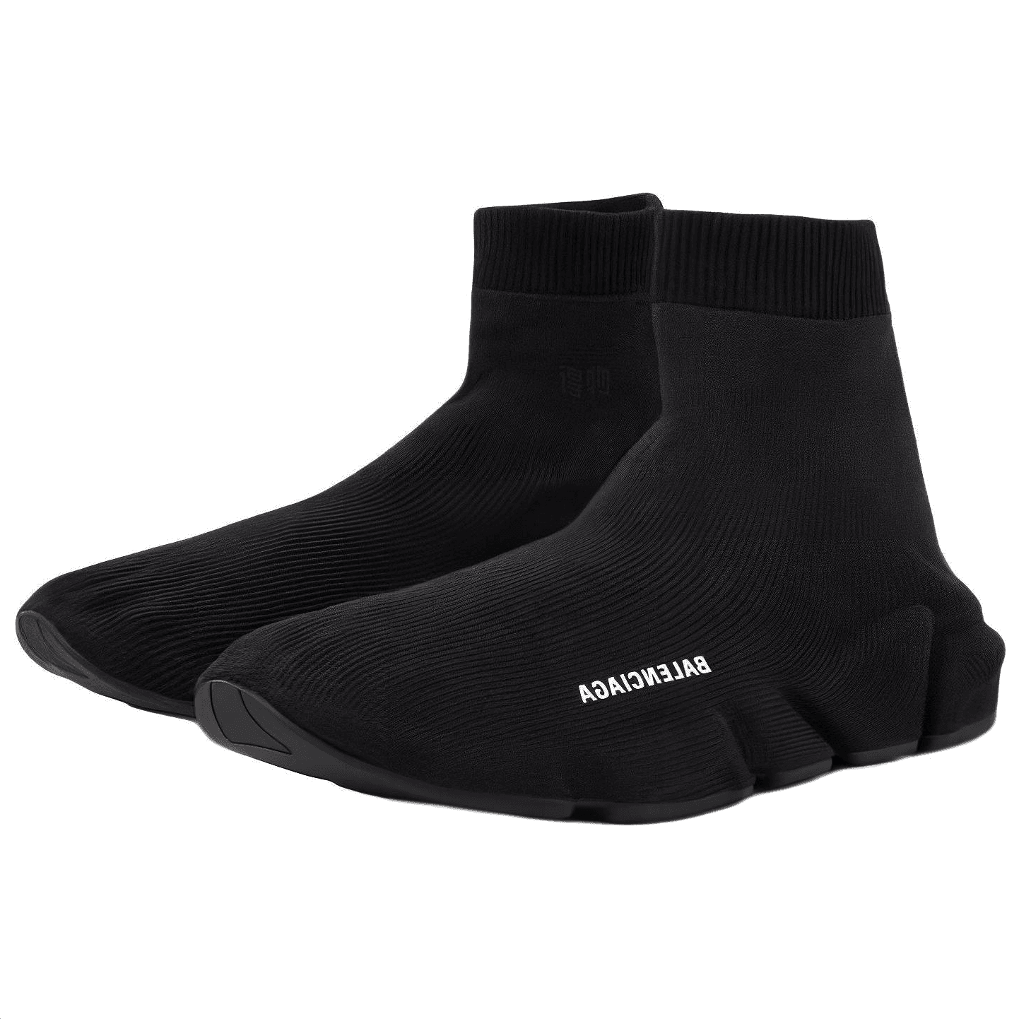 Кроссовки Balenciaga Speed Knit Black - изображение 3
