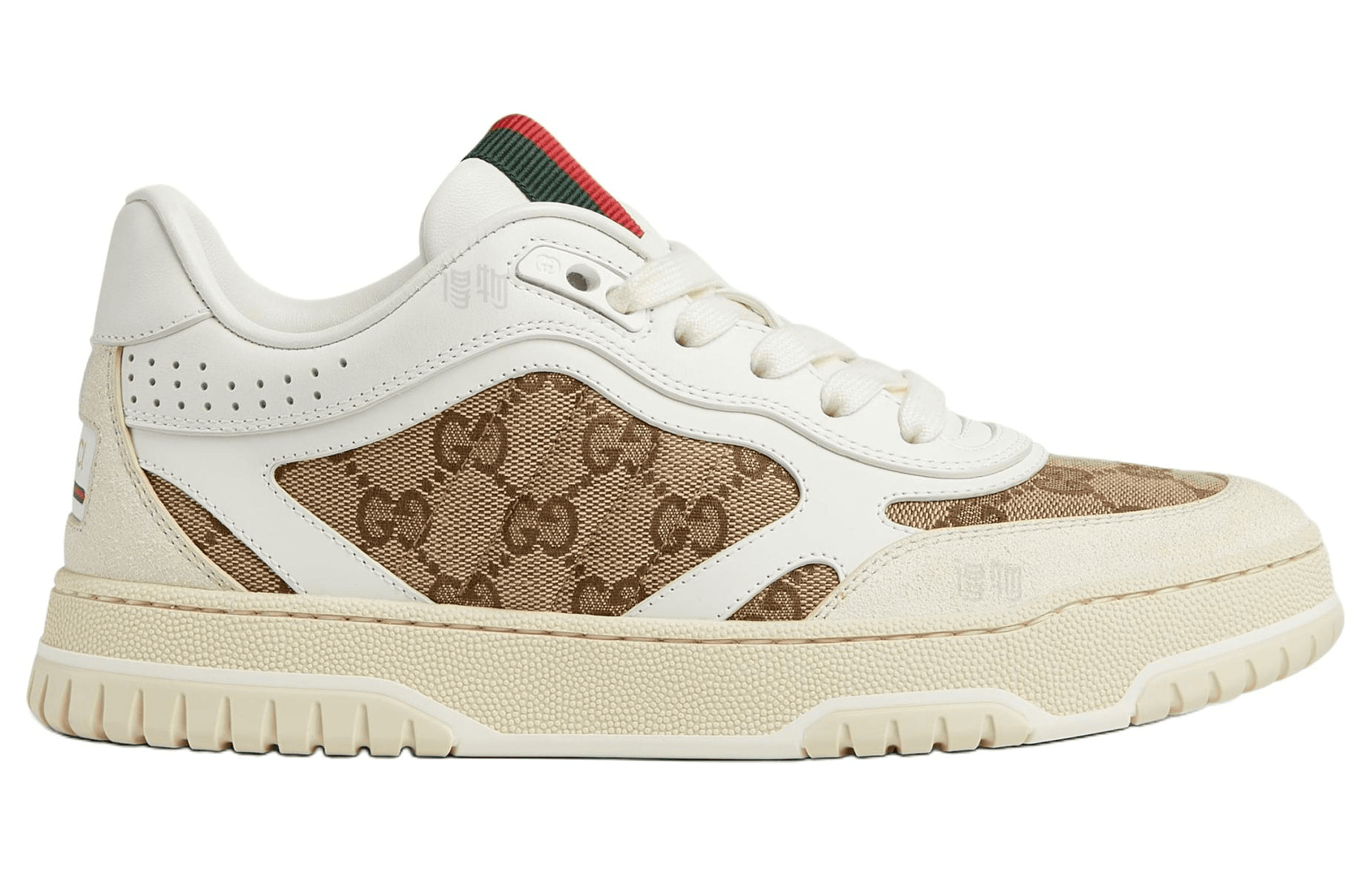 Кроссовки Gucci Re-Web Low White Brown - изображение 2