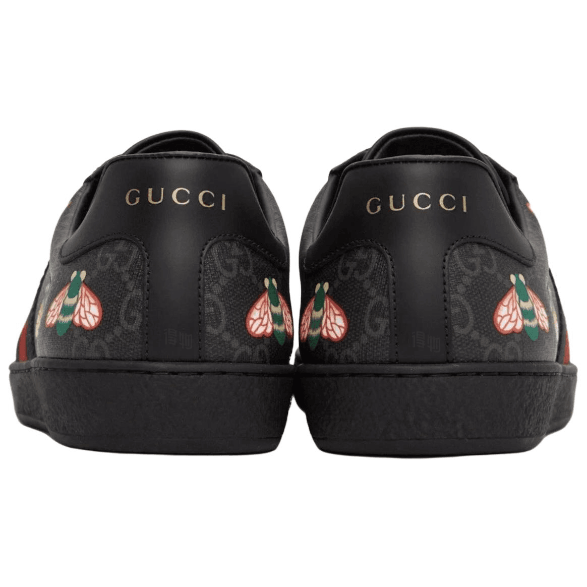 Кроссовки Gucci Ace Bee Print Black - изображение 6