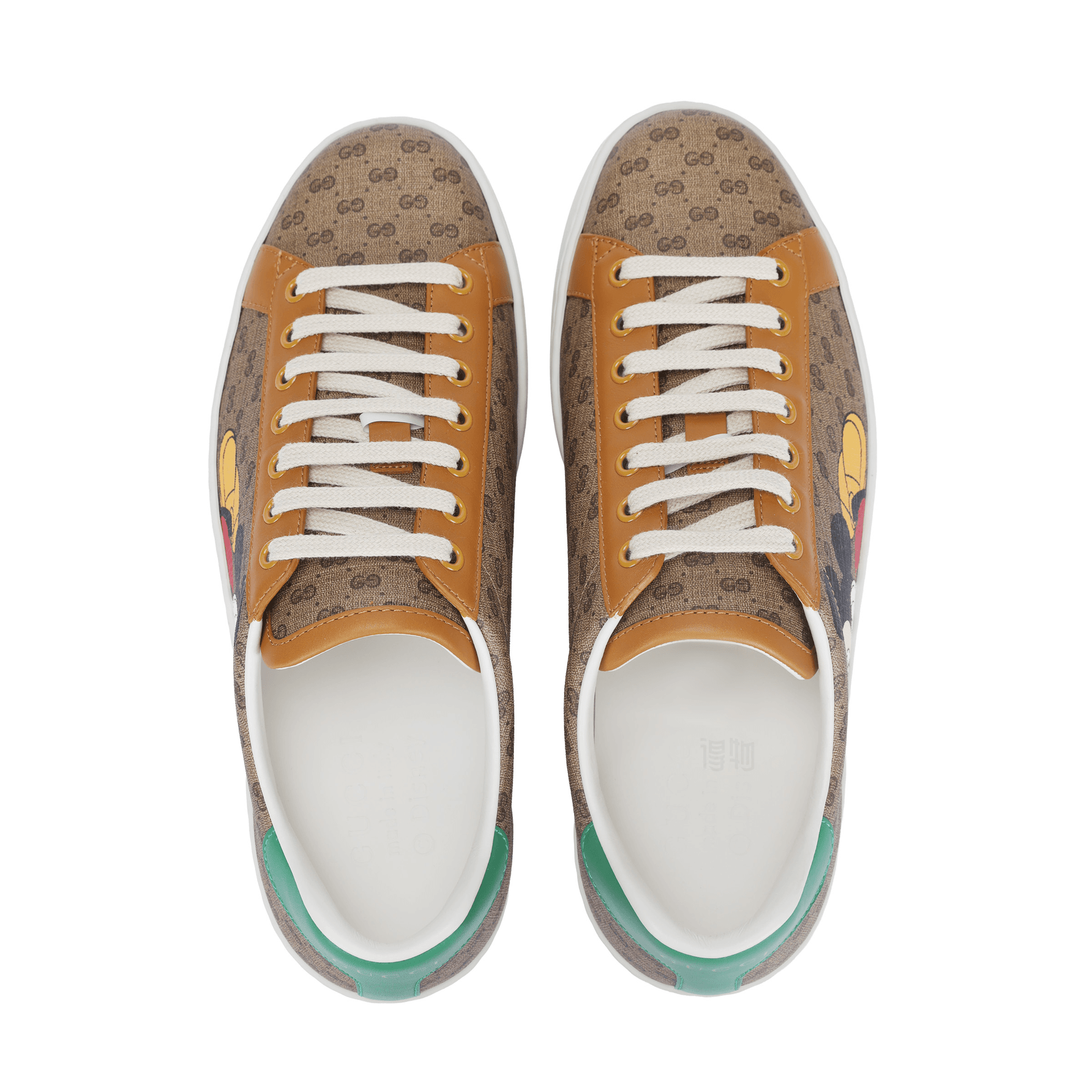 Кроссовки Gucci ACE GG Brown - изображение 3