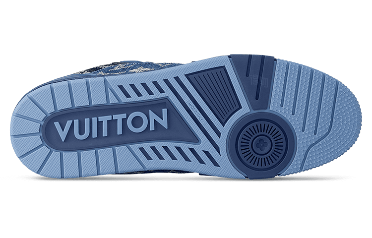 Кроссовки LOUIS VUITTON Trainer Blue - изображение 5