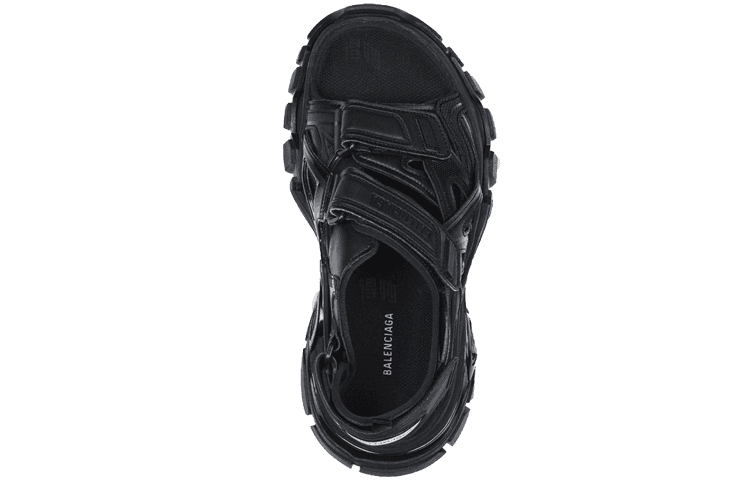 Сандалии с ремешком Balenciaga Track 2.0 Sandals Black - изображение 3