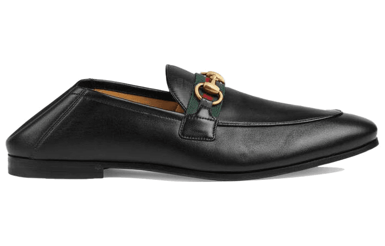Ботинки Gucci Horsebit Loafers Black - изображение 2