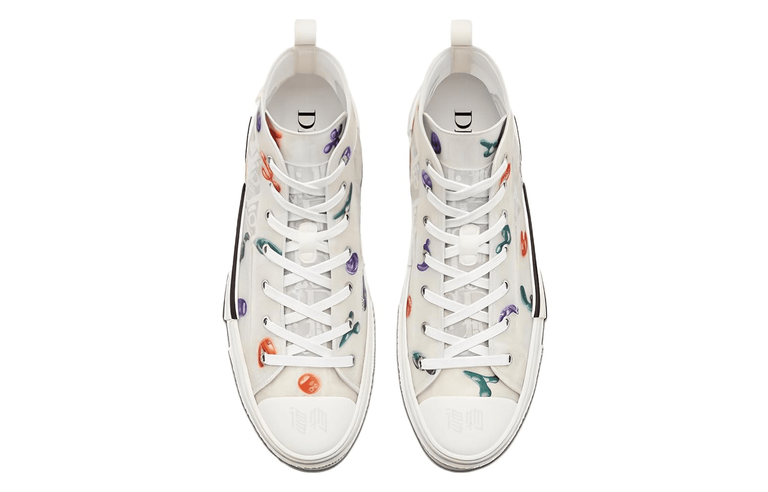 Кеды Kenny Scharf x DIOR B23 - изображение 4