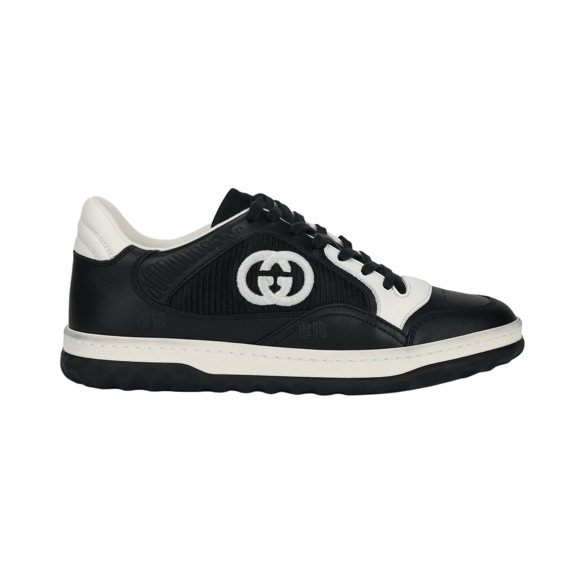 Кроссовки Gucci Low-Top Sneakers Black Distressed - изображение 2