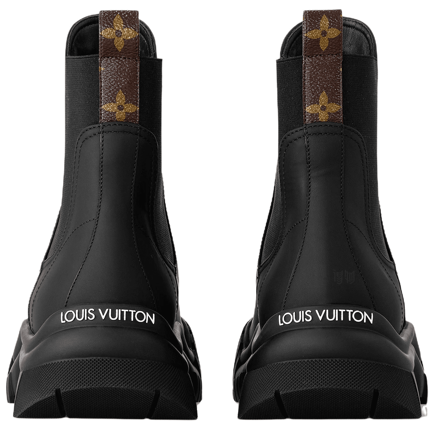 Ботинки челси Louis Vuitton Ruby Chelsea Boots Black — фото 5