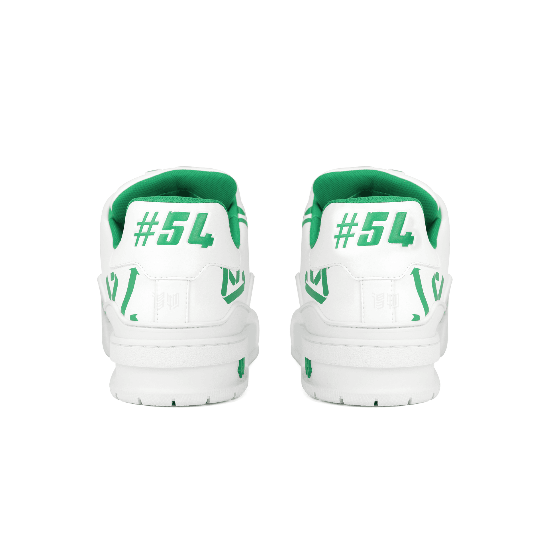 Кроссовки LOUIS VUITTON Trainer Low White Green - изображение 4