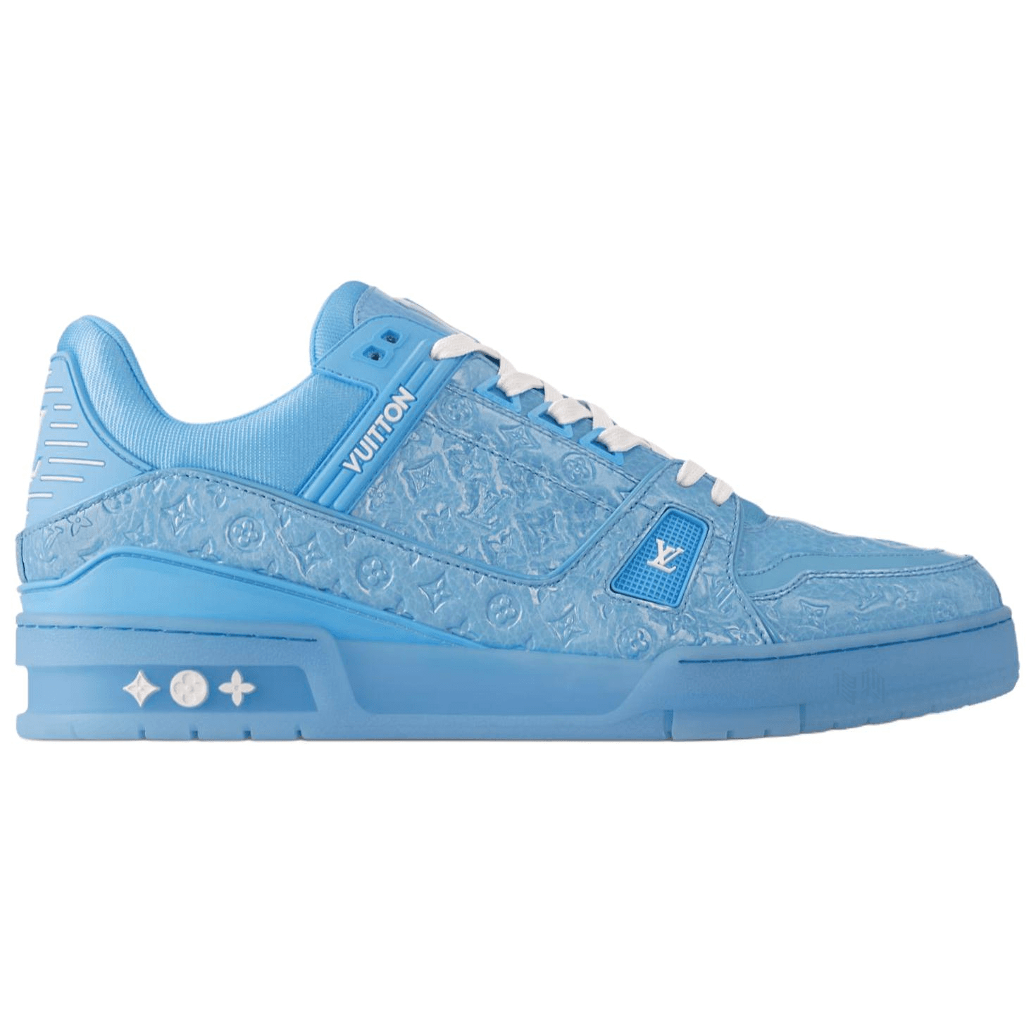 Кроссовки Louis Vuitton Trainer Blue - изображение 2