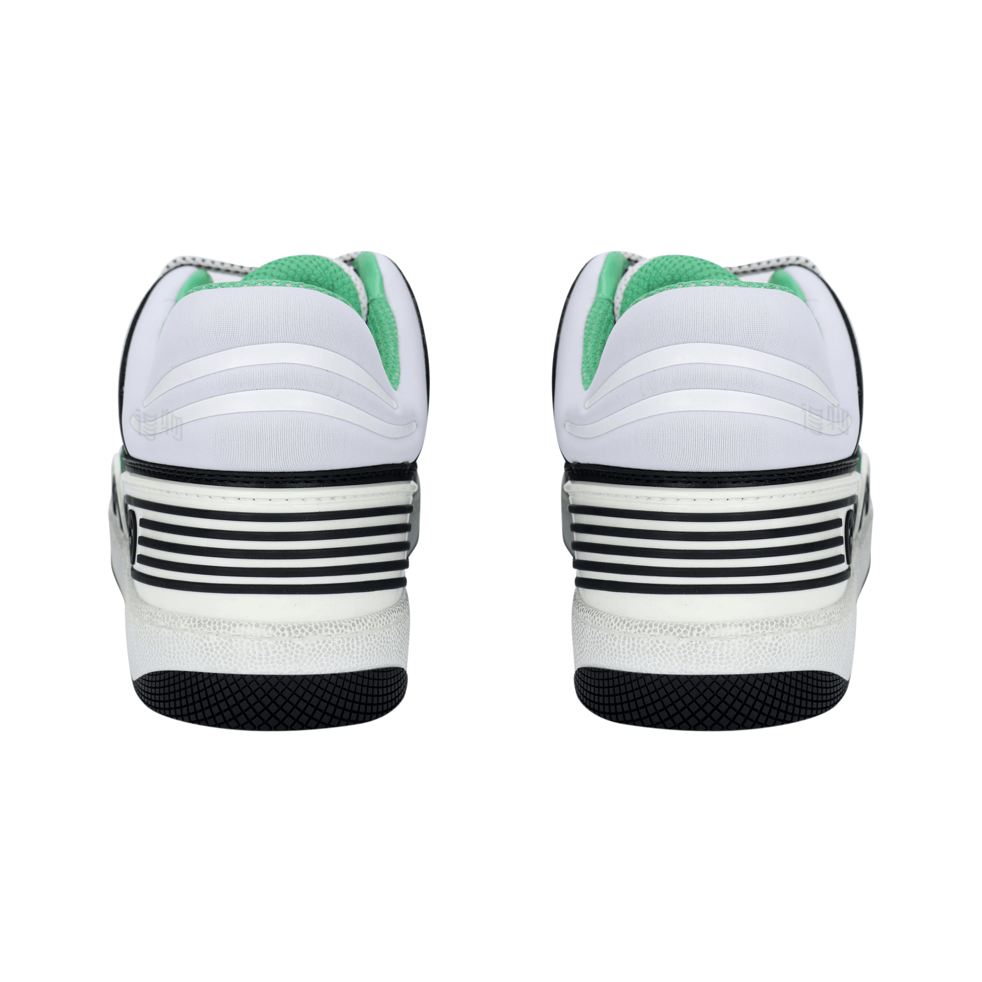 Кроссовки Gucci Basket Green White Black - изображение 4