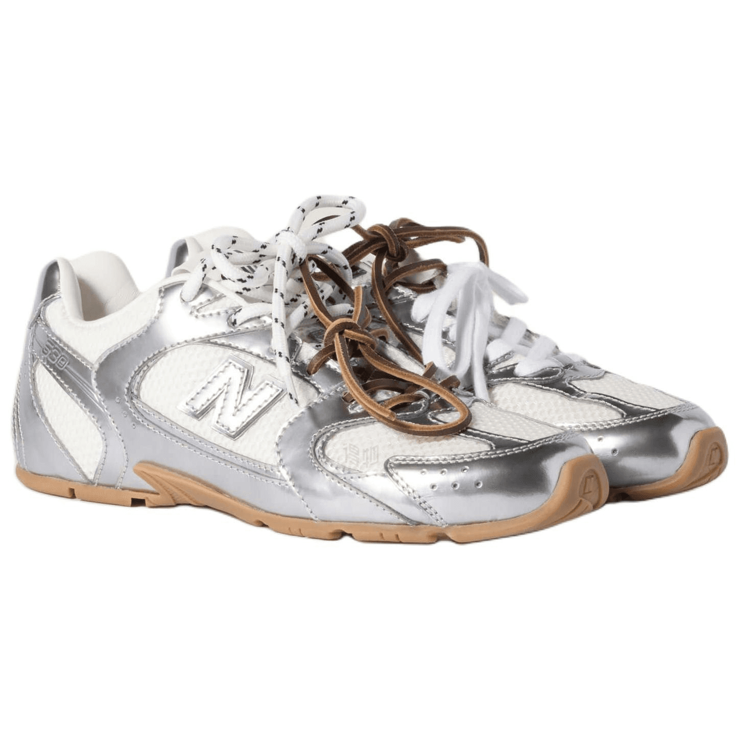Кроссовки New Balance x MIU MIU 530 Silver - изображение 3